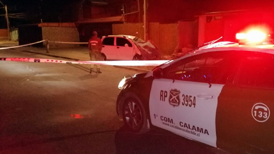 Identifican a conductor que falleció tras impactar una vivienda en Calama