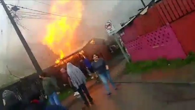Tragedia de Coronel: Organizan ayuda tras incendio que dejó tres fallecidos