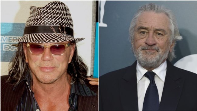 Mickey Rourke se lanzó contra Robert De Niro: 