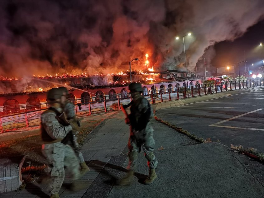 Pena de cárcel para imputado por incendio de Central Regional de Abastecimiento de Talca
