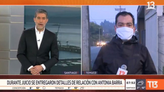 Canal 13 desvinculó a editora de prensa y al corresponsal tras frase al aire sobre Antonia Barra