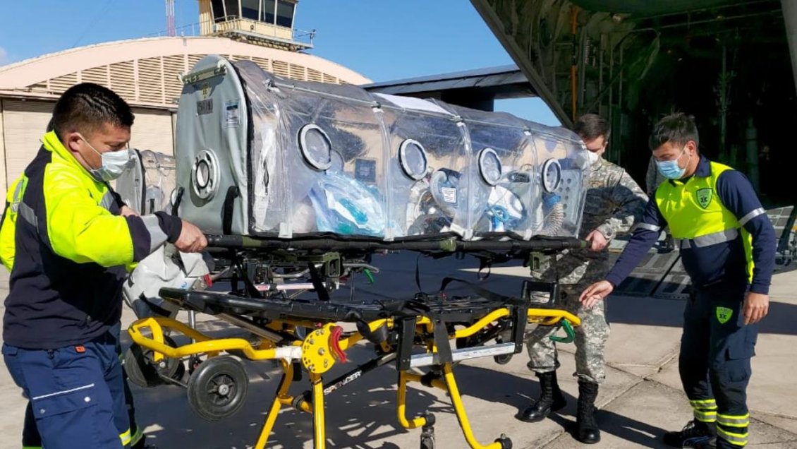 Antofagasta: Cuatro pacientes Covi-19 en estado crítico serán trasladados a Santiago