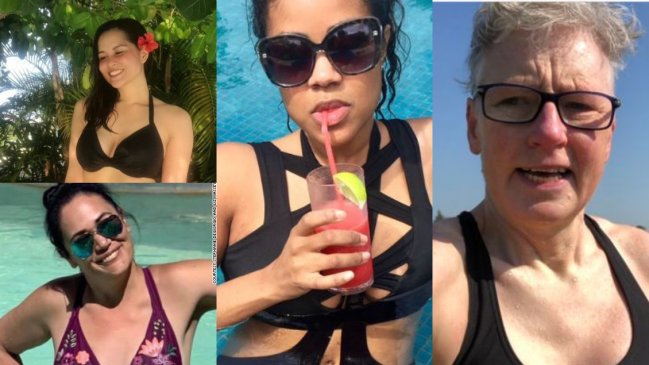 Mujeres de la salud protestan en bikini contra estudio que las llama 