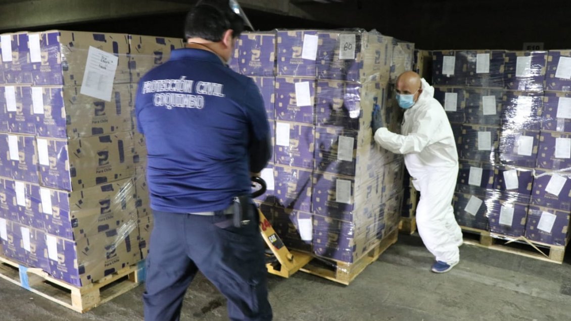 Coquimbo: Ad portas de la cuarentena, comienzan a llegar las cajas del Gobierno