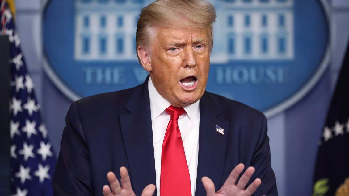 Trump insiste en su defensa de la hidroxicloroquina frente al Covid-19