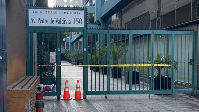 Discusión en departamento de Providencia terminó con muerto
