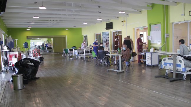 O'Higgins: Autoridades comenzaron cierre de hospital de campaña El Teniente