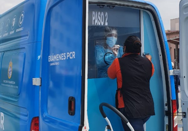 Mejillones: Toman exámenes PCR para detectar asintomáticos a Covid-19