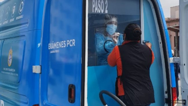 Mejillones: Toman exámenes PCR para detectar asintomáticos a Covid-19