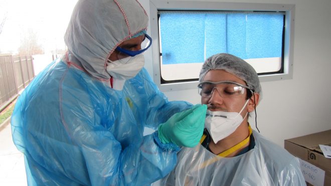 O'Higgins: Exámenes PCR aumentaron un 40% durante julio