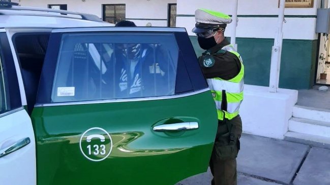 Camionero fue detenido por intentar sobornar a carabinero en Huara