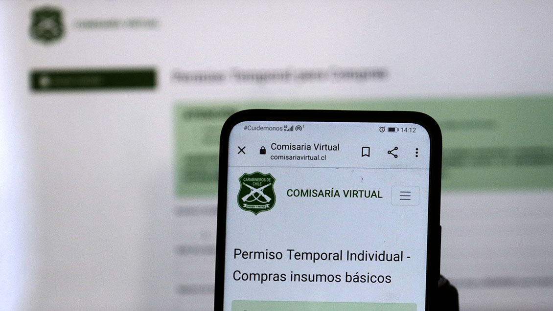 Comisaría Virtual pide Clave Única o crear una sesión local para entregar permisos