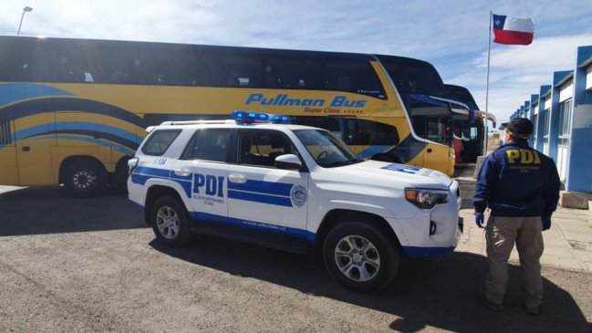 Camionero fue detenido por tráfico de migrante e intento de soborno