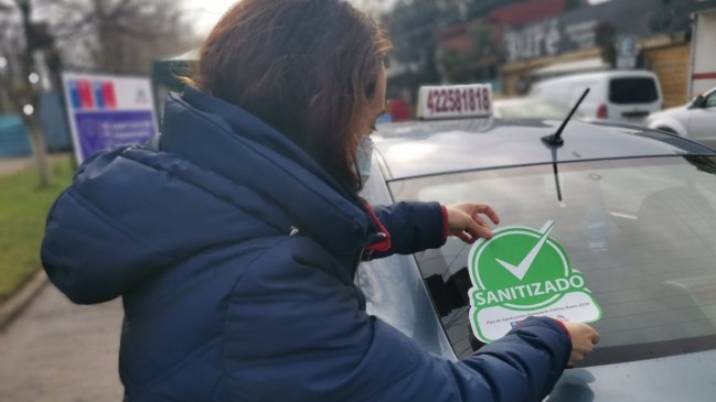 Más de dos mil vehículos de transporte público han sido sanitizados en comunas de Ñuble