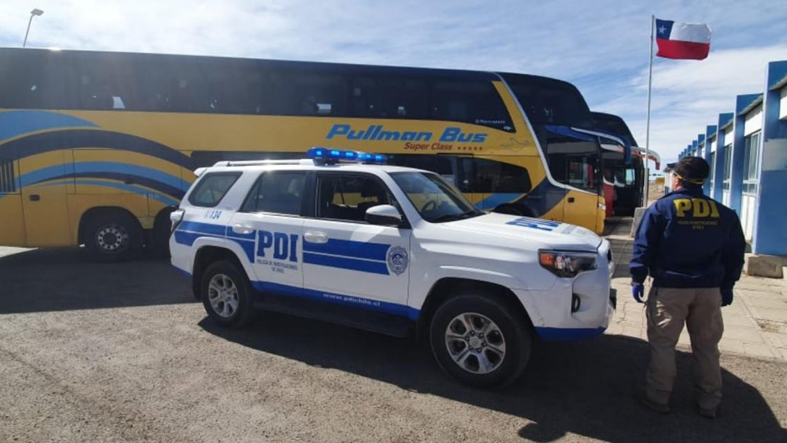 Camionero fue detenido por tráfico de migrante e intento de soborno