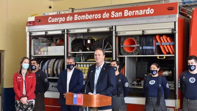 San Bernardo: Vivienda entregó terreno para trasladar Cuartel de Bomberos afectado por robos