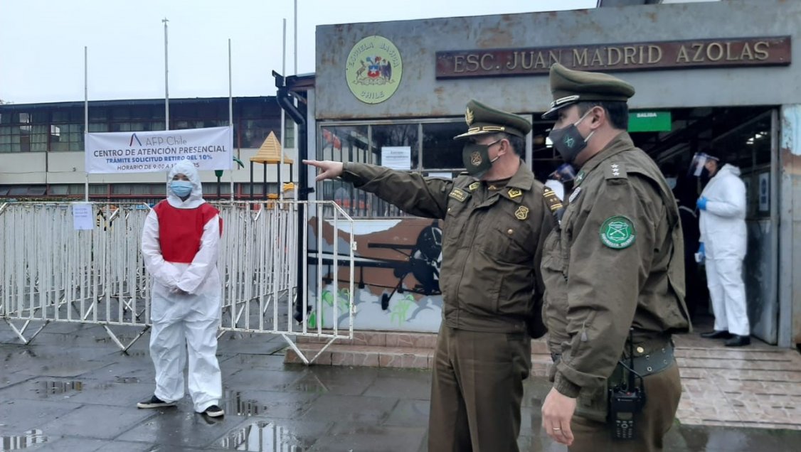 Comienza en Chillán trámite presencial para solicitar el 10% bajo estrictos protocolos sanitarios