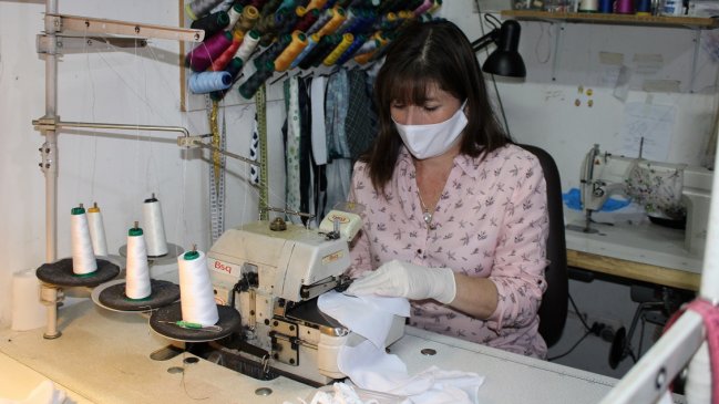 Jefas de Hogar de Illapel confecionarán mascarillas para mejorar su economía