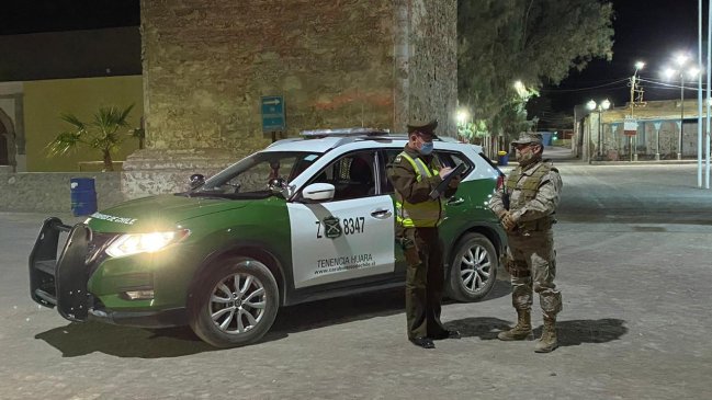 Registran primeras detenciones en la celebración de San Lorenzo de Iquique