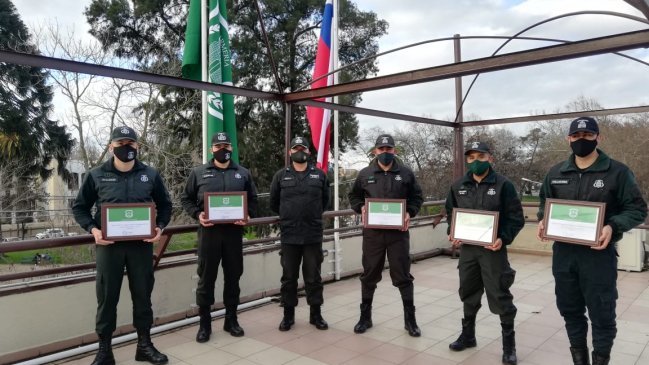 Gendarmería reconoció a funcionarios que evitaron fuga desde Cárcel de Curicó