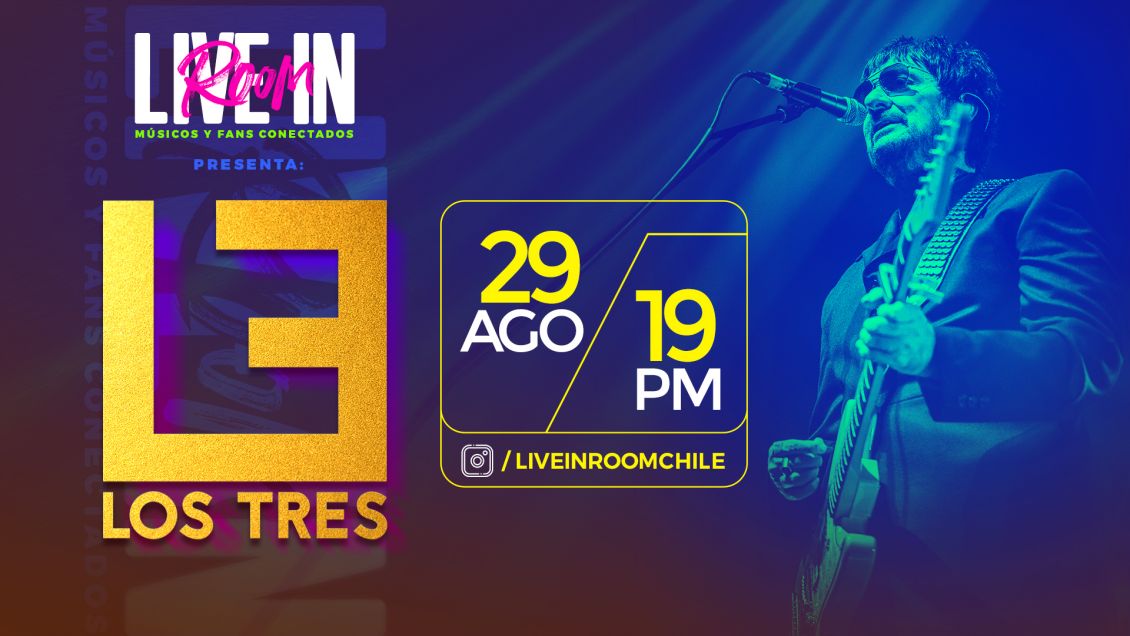 Live in Room: Nueva forma de conciertos online debuta con Los Tres
