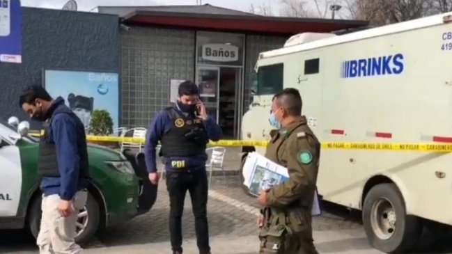 PDI detuvo en Talca a guardia sospechoso de millonario robo a camión de valores en Antofagasta