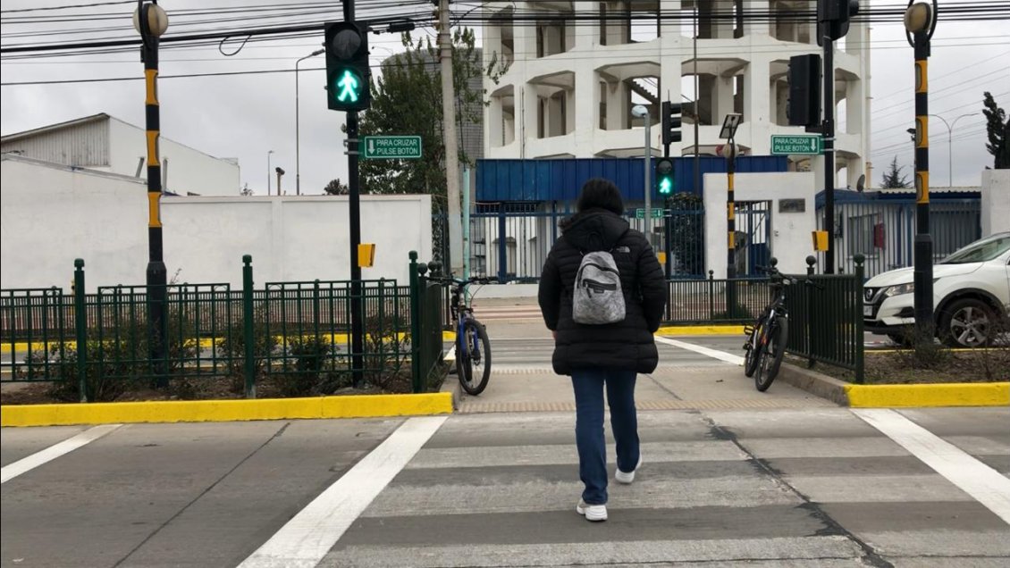 Autoridades ponen en marcha nuevo cruce semaforizado en Rancagua