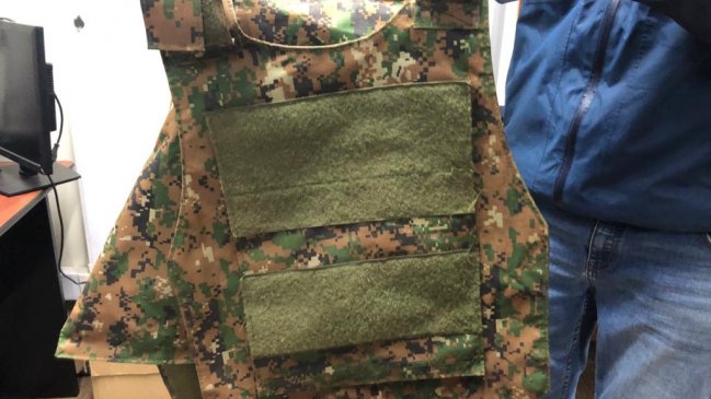 PDI incautó armamento y chalecos antibalas en Collipulli y Ercilla