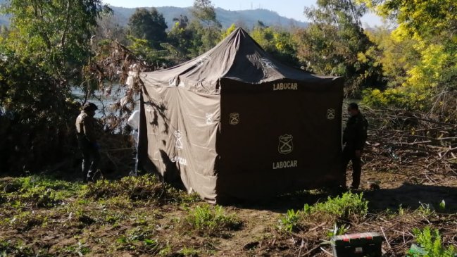 Baja del caudal permitió encontrar cuerpo de joven desaparecido en Río Claro