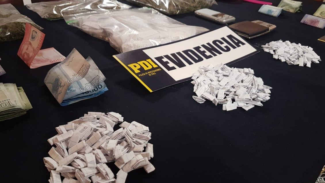 PDI descubrió vulcanización utilizada para vender drogas en Papudo