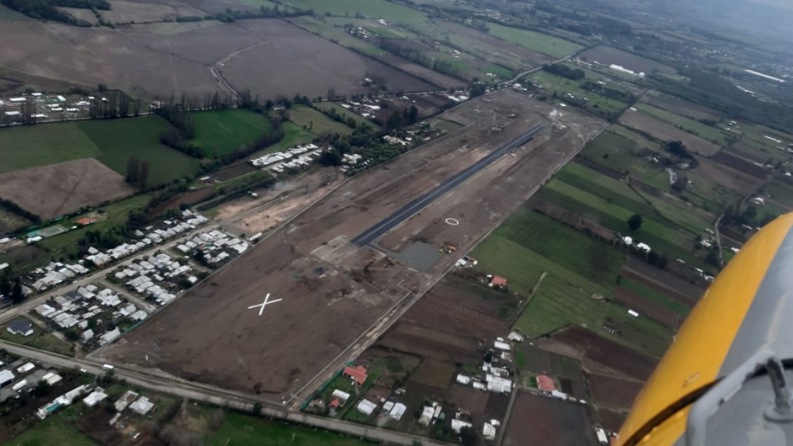 Aeródromo San Antonio de Linares volverá a operar tras 15 años de abandono
