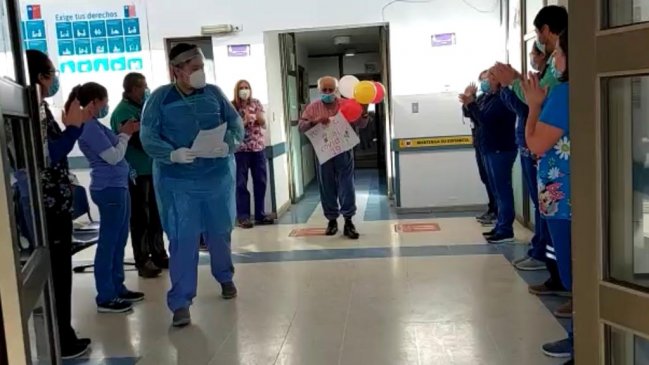 Tras dos semanas hospitalizado, hombre de 82 años superó el Covid-19 en Litueche