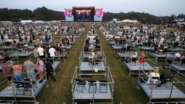 Fijan primer concierto con distancia social en Chile para octubre