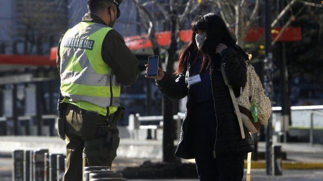 Mujer con Covid-19 fue detenida circulando por la vía pública en Antofagasta