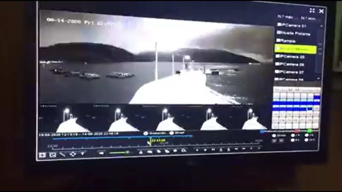 Meteoro acompañado de un fuerte estruendo sorprendió a la región de Aysén