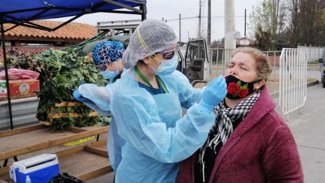 Testeos masivos de PCR registraron cuatro mil exámenes esta semana en O'Higgins