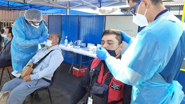 Iquique Terminal Internacional realizó testeo masivo de PCR
