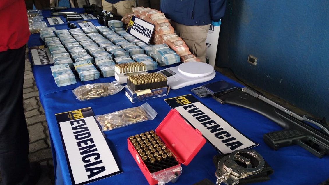 PDI desbarató una de las bandas narco más grandes del Biobío
