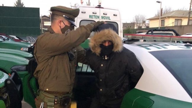 Acusado del robo de motocicleta fue detenido tras persecución en el centro de Chillán