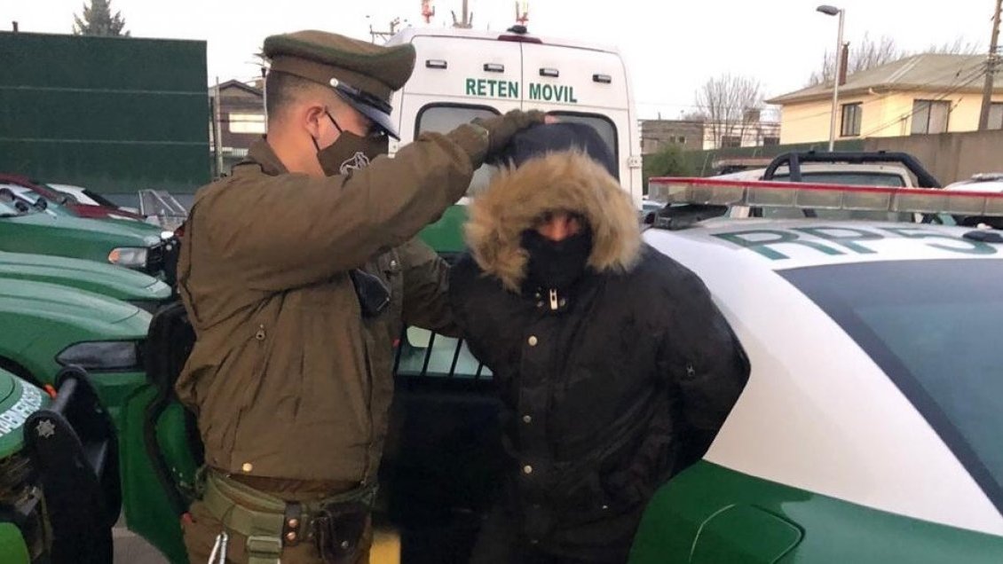 Acusado del robo de motocicleta fue detenido tras persecución en el centro de Chillán