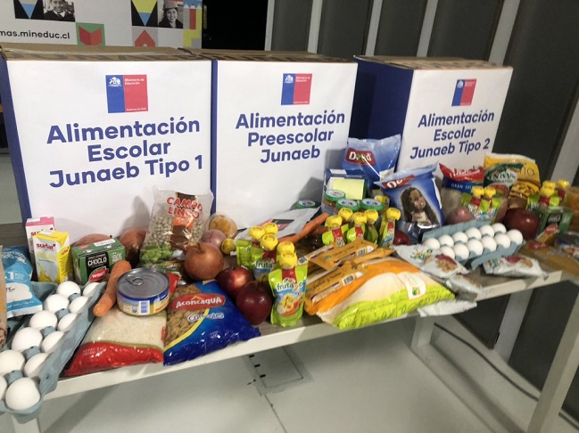 Alumnos presentan dificultades para retirar cajas Junaeb por cordones sanitarios de Concepción