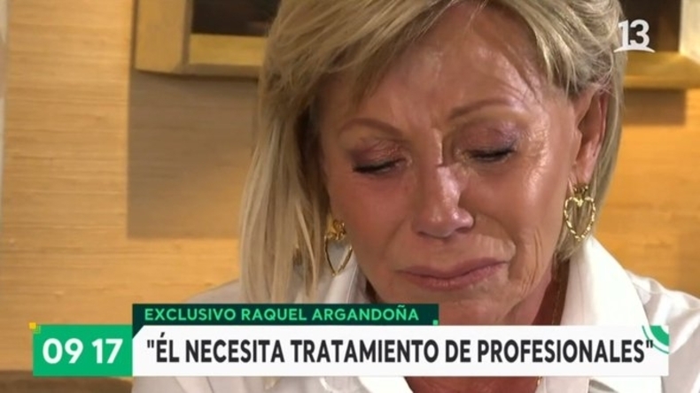 Raquel Argandoña rompe el silencio sobre situación de su hijo: 