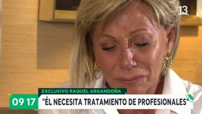 Raquel Argandoña rompe el silencio sobre situación de su hijo: 