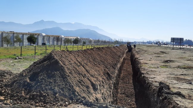 Realizan obras en perímetro de cárcel de Rancagua para evitar lanzamiento de objetos al penal