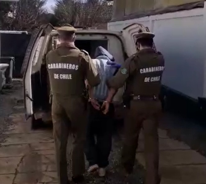 Carabineros detuvo a violento asaltante e incautó 19 cartuchos de escopeta en su domicilio
