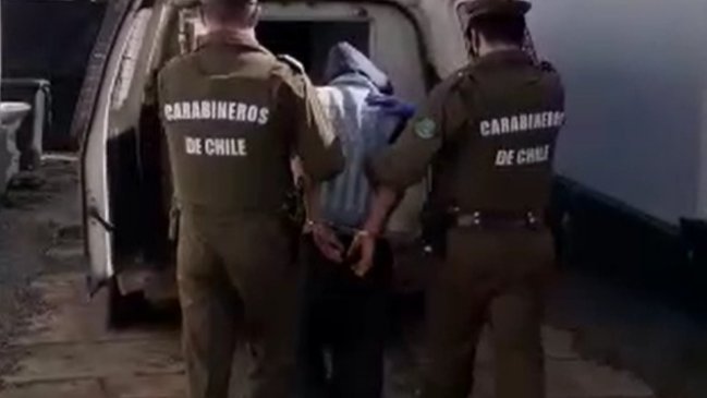 Carabineros detuvo a violento asaltante e incautó 19 cartuchos de escopeta en su domicilio