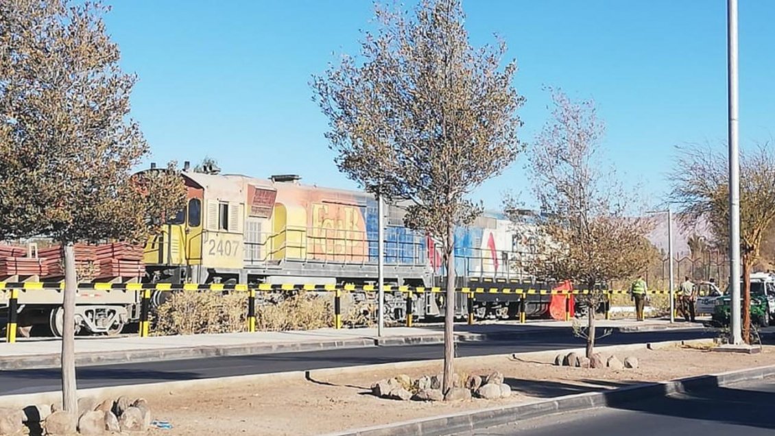 Un hombre falleció arrollado por un tren en Calama