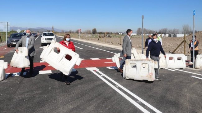O’Higgins: Nueva ruta mejorará la conectividad entre Requínoa y Olivar