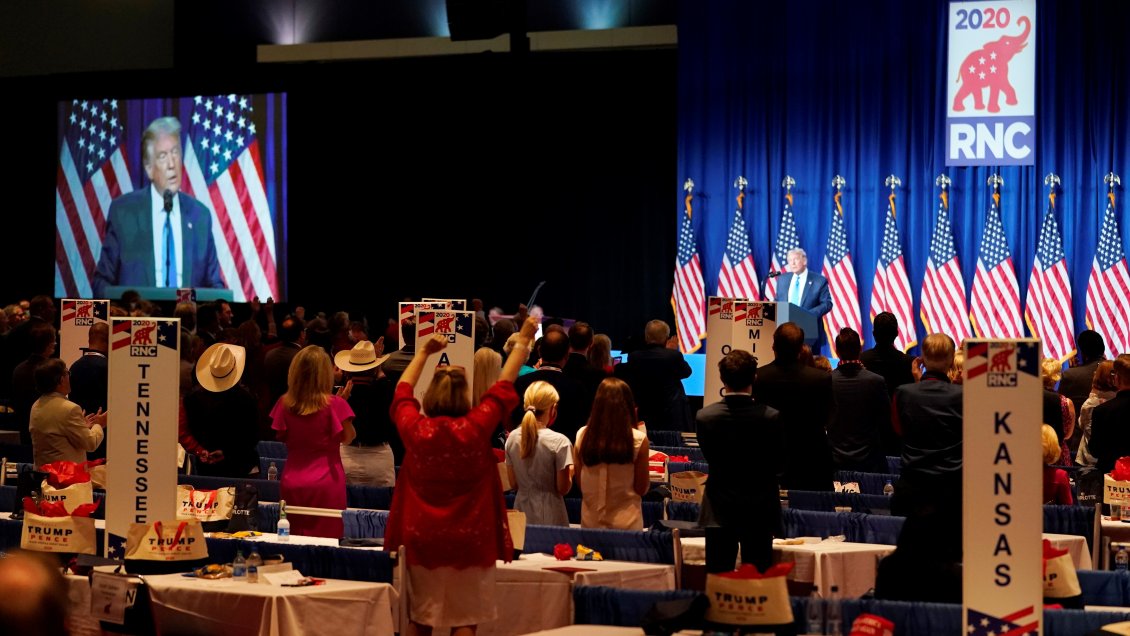 Trump en convención republicana: La única forma de que ganen los demócratas es con amaños