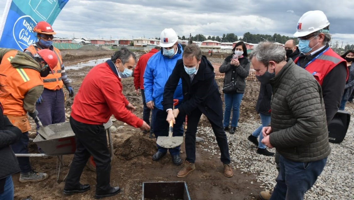 Inician construcción de conjunto habitacional que beneficiará a 160 familias de Chillán Viejo